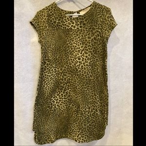 Zara knitted leopard dress Size: S/Small